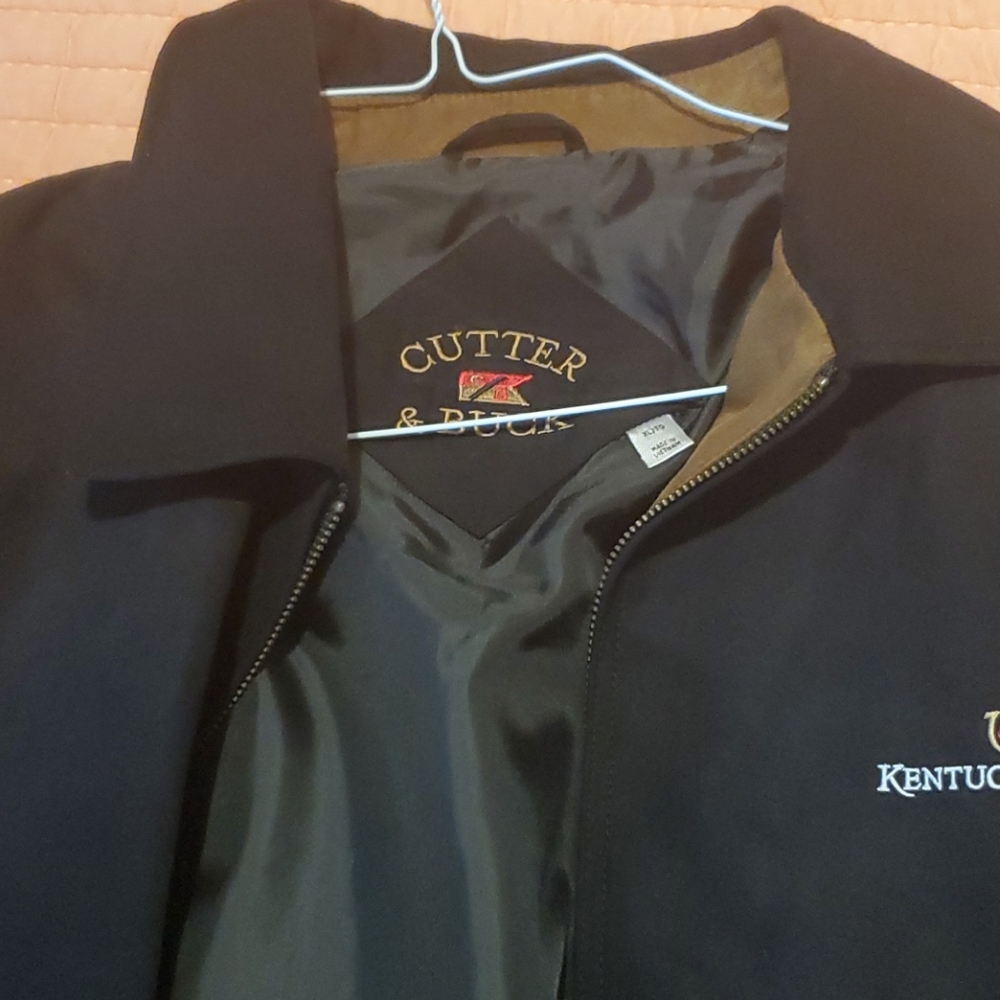 Men soft suede  Kentucky  Durby jackeg